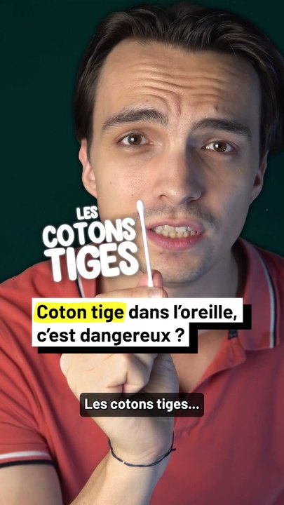 N'utilise pas de coton-tige pour te laver les oreilles !