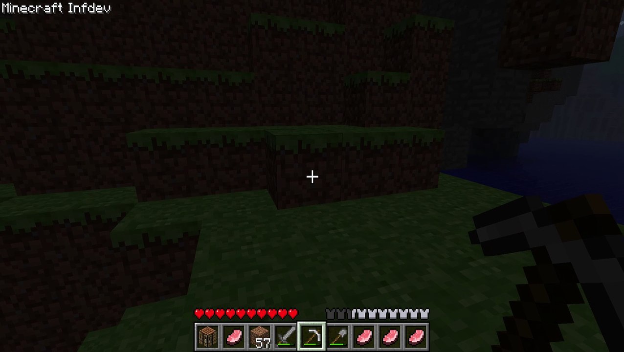 Minecraft inf-20100415. Some gameplay of just traveling