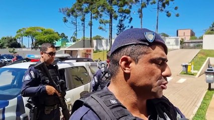 "Avançou contra a equipe da Guarda Municipal", relata supervisor da GM