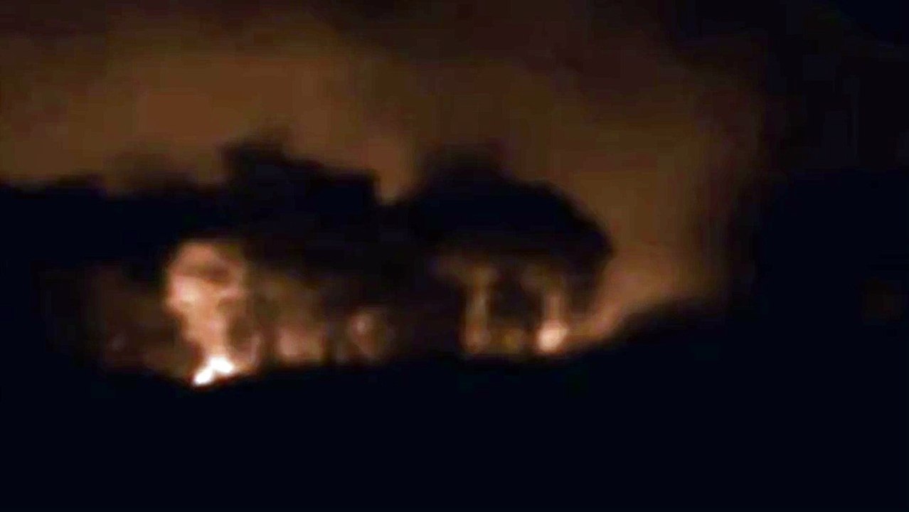 Se registra gran incendio forestal en la Autovía del Este