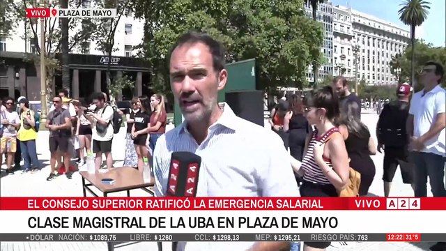 📢 PROTESTA UNIVERSITARIA: CLASES MAGISTRALES EN PROTESTA POR MEJORAS SALARIALES