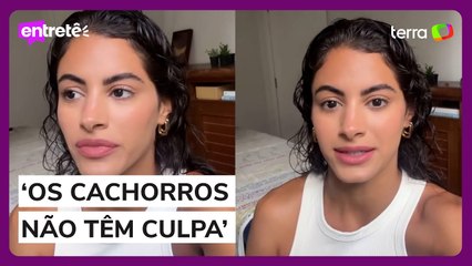 Atriz da Globo diz que teve ‘crise de riso’ após ser atacada por cinco cães durante gravação no RJ