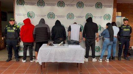 Siete delincuentes con más de 30 antecedentes fueron capturados en un billar