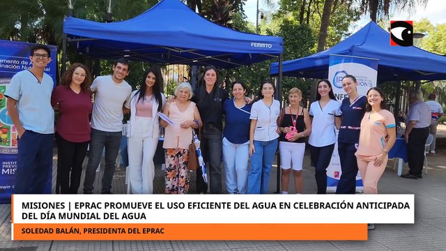EPRAC promueve el uso eficiente del agua en celebración anticipada del Día Mundial del Agua