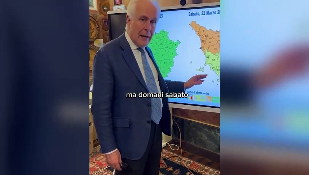 Giani: "Allerta meteo: la consapevolezza e la protezione civile per gestire il rischio di eventi estremi"