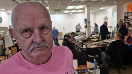 Connswater closure - Ian Carr from East Belfast Wise Men’s Sheds speaks on its final day