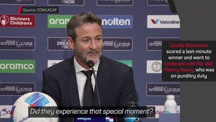 Panama boss happy players celebrated with 'legend' Henry after USA win