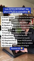 Les SITES INTERNET les plus UTILES à connaître de la semaine 😱🚀