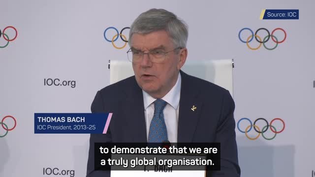 Coventry's election shows IOC as a truly global organisation - Bach