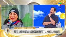 El escándalo policial de Peter Lanzani en Ushuaia: hizo un grafiti y lo detuvieron