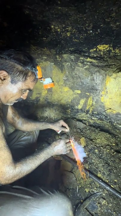 Blasting in coal mines full video on youtube link in bio.#coal #blackdiamond #mining #viral #coalmining #gold #goldmine #viralreel #diamond #foryou