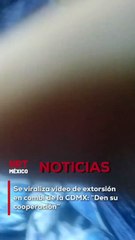 Un video muestra cómo dos sujetos suben a una combi en la CDMX y obligan a los pasajeros a darles dinero, utilizando una actitud intimidante.