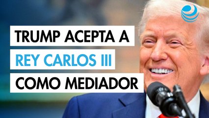 Trump abre la puerta a que el rey Carlos III se mediador de su conflicto arancelario con Canadá