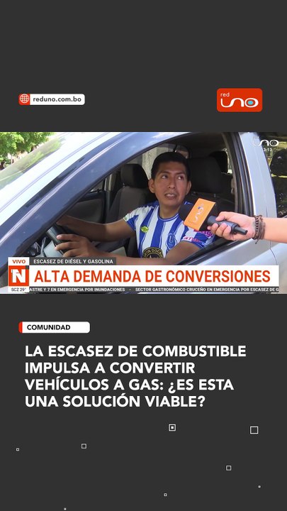 LA ESCACEZ DE  COMBUSTIBLE IMPULSA A CONVERTIR VEHÍCULOS A GAS: ¿ES ESTA UNA SOLUCIÓN VIABLE?
