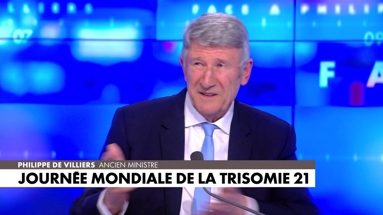 Philippe de Villiers explique l'importance de la journée mondiale de la trisomie 21