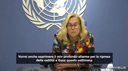 Onu: profonda preoccupazione per ripresa delle ostilità a Gaza