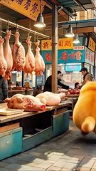 Cat😺 and pig🐷 Story... By AI CATS STORY.