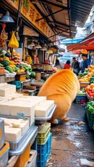 Cat😺 and Paneer⬜ Story... By AI CATS STORY.