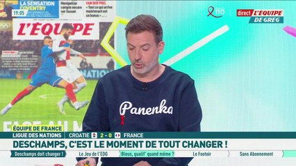 Deschamps, c’est le moment de tout changer ! - L'Équipe de Greg - extrait