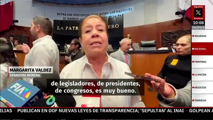 Olvidan preceptos de AMLO: senadores viajan más al extranjero