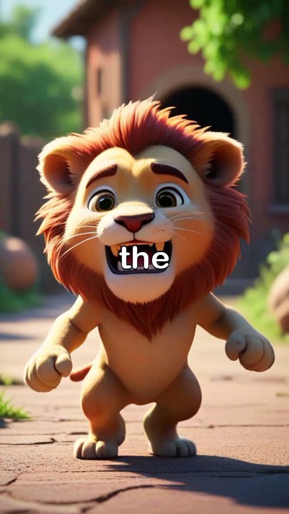 The Lion and Goat in village