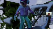 SPOR S007 - SNOW BOARDING  CHAMPION SHIP 2004 GAMEPLAY