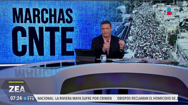 Protestas y bloqueos de la CNTE provocan caos en la CDMX
