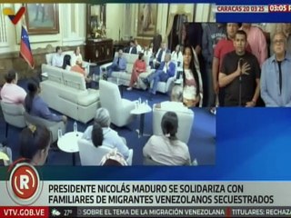 Jefe de Estado recibió a familiares de migrantes secuestrados por EE. UU. y El Salvador