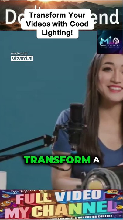 Transform Your Videos with Good Lighting!