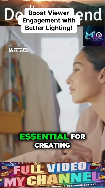 Boost Viewer Engagement with Better Lighting!