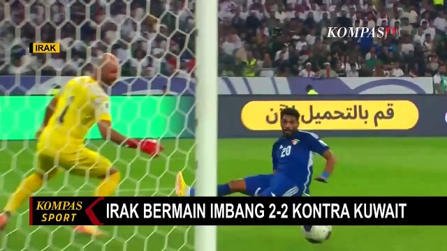 Irak Selamat dari Kekalahan, Tahan Imbang Kuwait 2-2 di Kualifikasi Piala Dunia 2026