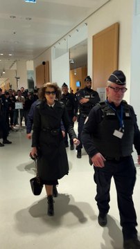 Fanny Ardant au procès de Gérard Depardieu mars 2025