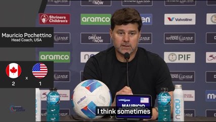 'Don't be pessimistic' - Pochettino issues message to USA fans following defeat