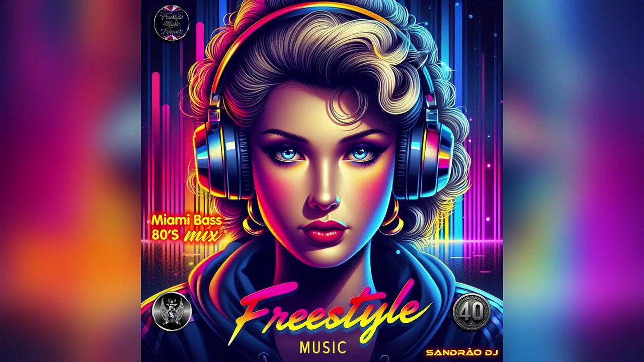 Freeestyle Music - Miami Bass  80's - Mix (By Sandrão DJ)