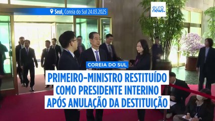 Coreia do Sul:  Han Duck-soo reinvestido como presidente interino pelo Tribunal Constitucional