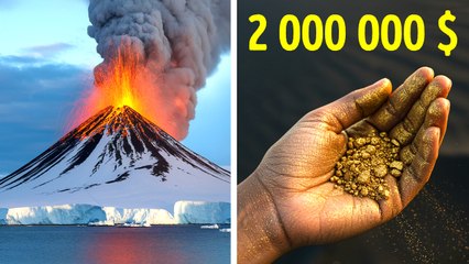 Ce Volcan Crache De l'Or – 6 000 Dollars Par Jour !