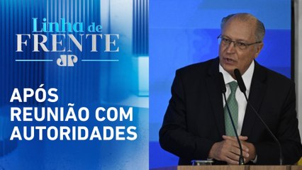 Alckmin afirma que a cota de exportação é uma hipótese com EUA | LINHA DE FRENTE