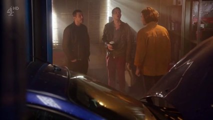 Hollyoaks Warren Fox Warns Liam Donovan 10th April 2017