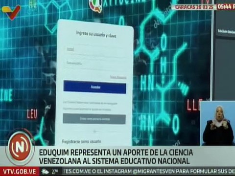 Investigadores del IVIC presentan plataforma Eduquim para fortalecer el aprendizaje científico