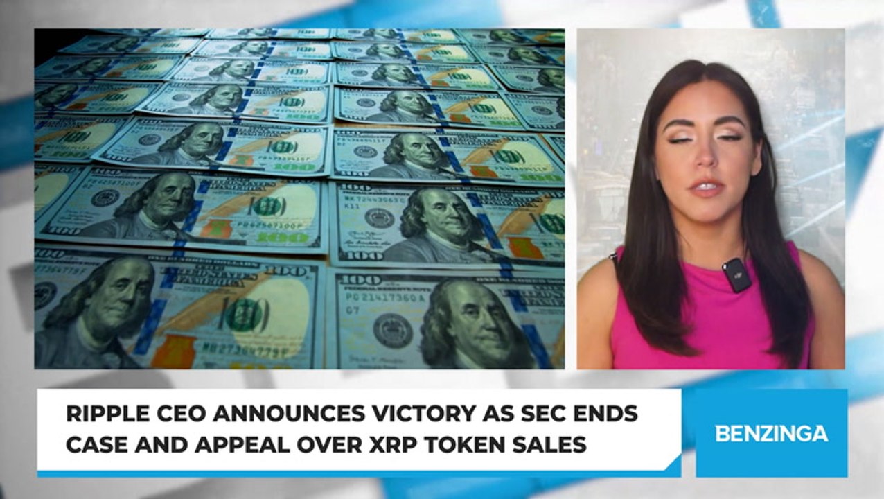 Ripple CEO Announces Victory as SEC Ends Case and Appeal Over XRP Token  Sales