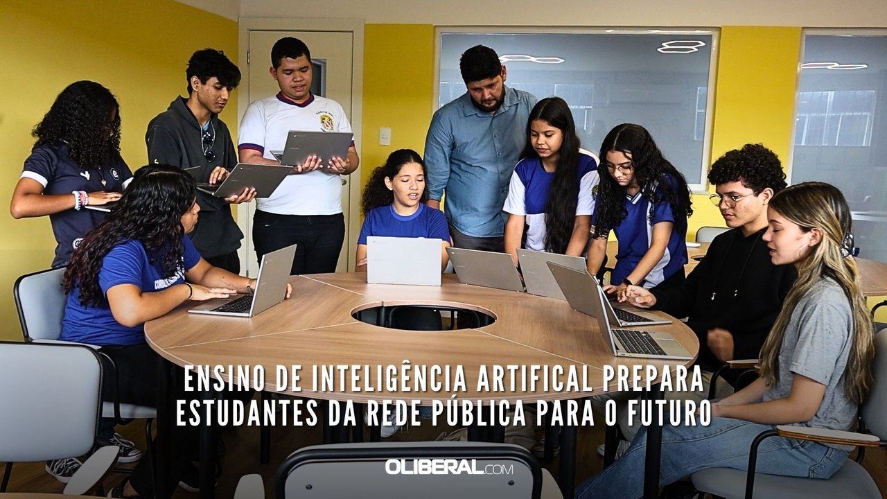 Ensino de Inteligência Artifical prepara estudantes da rede pública para o futuro
