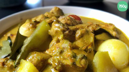 Mijoté de dinde curry gingembre