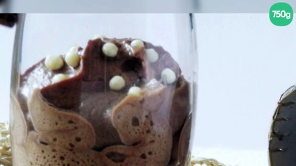 Mousse aérienne au chocolat au lait et cannelle