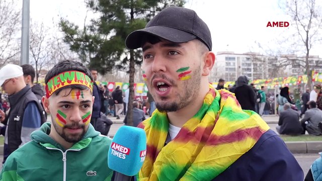 Diyarbakır'da Newroz çoşkusu! Yüzbinler akın etti