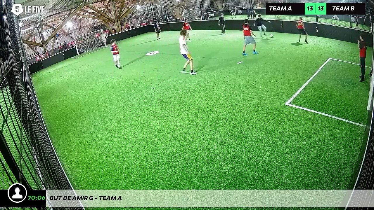 But de Amir G - Team A