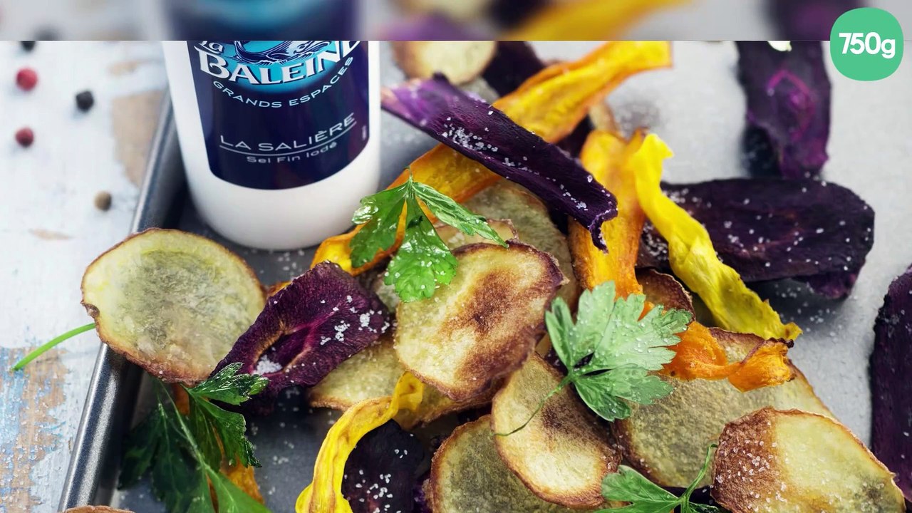 Chips aux 3 carottes et pommes de terre