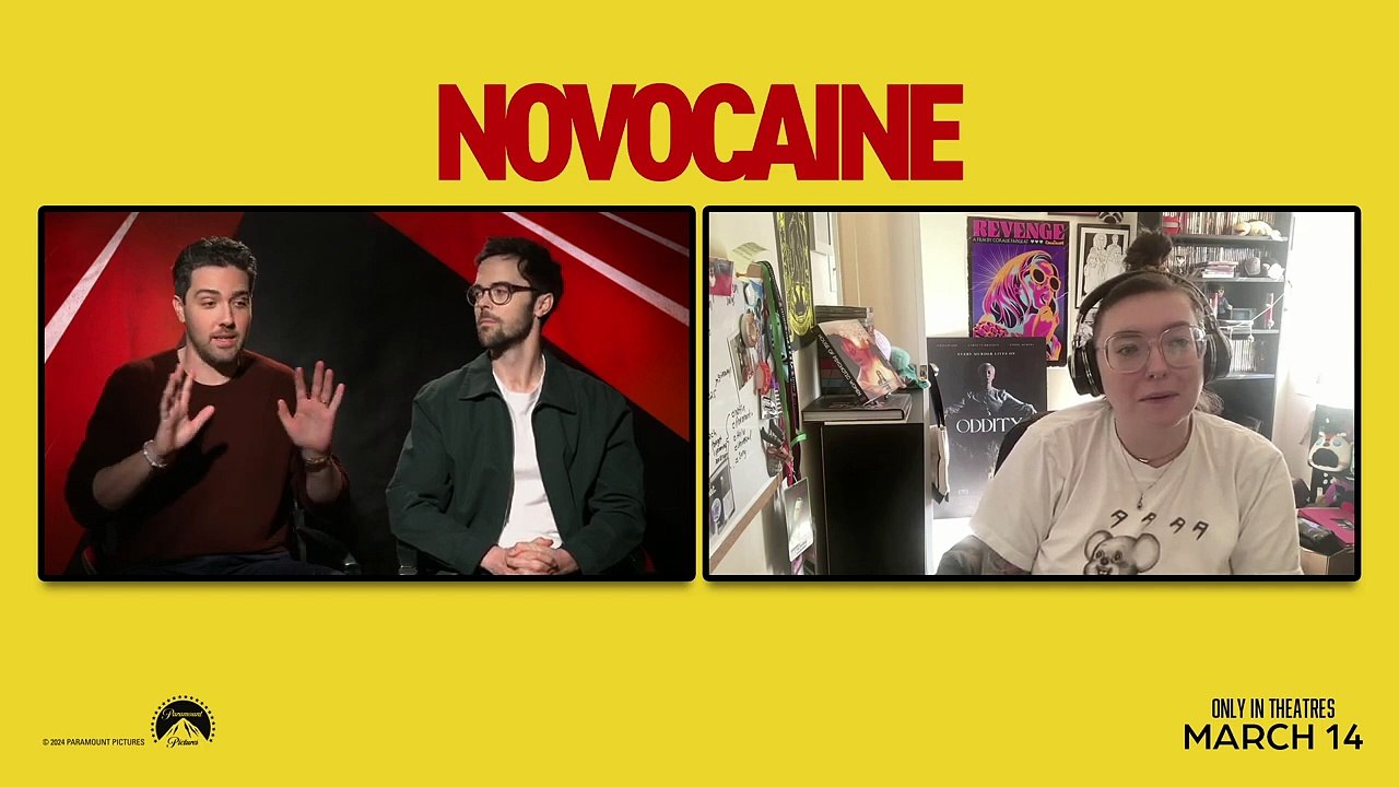 'Novocaine' Directors Dan Berk and Robert Olsen Got Matching Cherry Pie Tattoos On Set