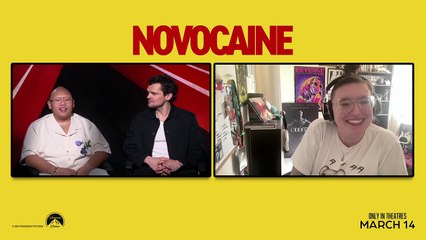 'Novocaine' Stars Ray Nicholson and Jacob Batalon On The New Action Comedy