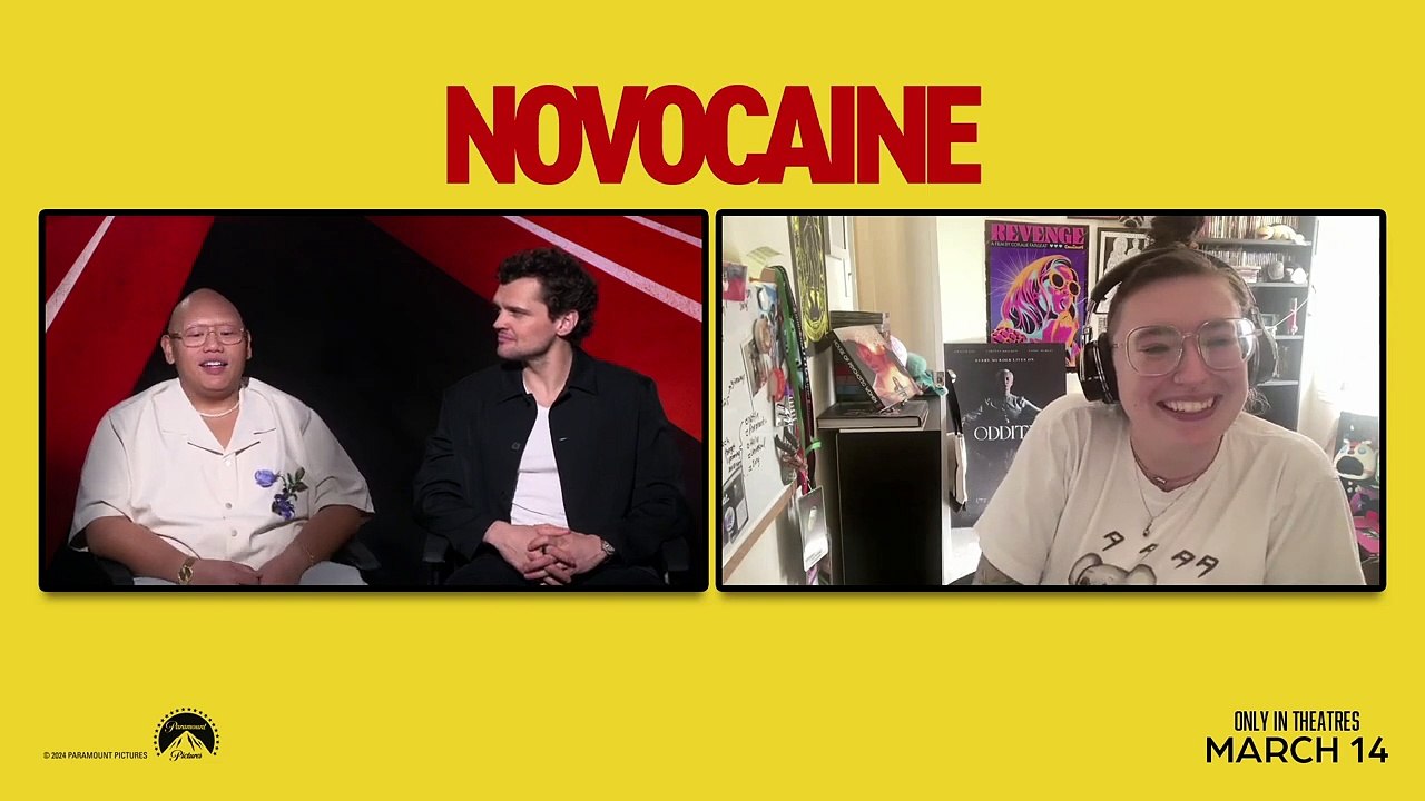 'Novocaine' Stars Ray Nicholson and Jacob Batalon On The New Action Comedy
