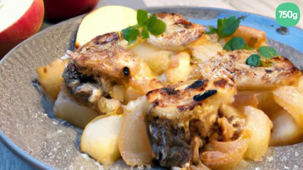 Gratinées de boudin aux pommes